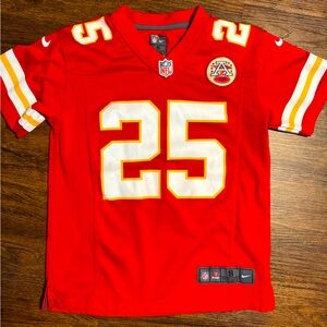 Kansas City Chiefs jersey, Charles #25, kids size small